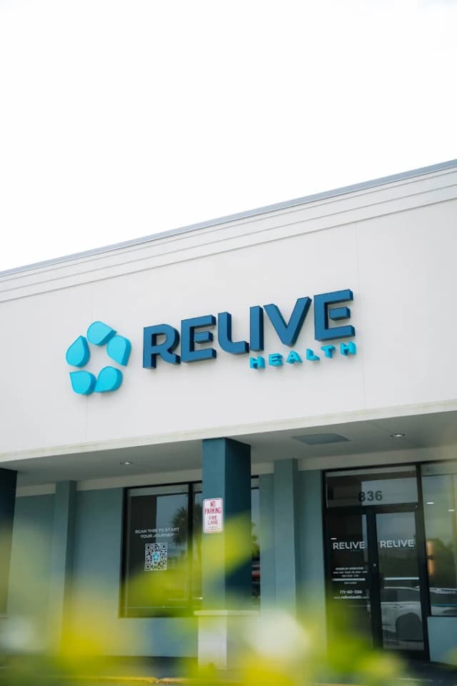 The Relive Health Stuart storefront