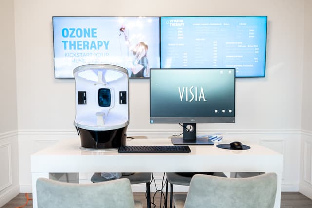 The ozone therapy station at Relive Health Stuart